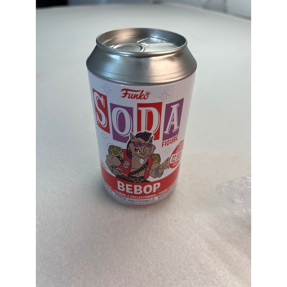 Funko Soda Bebop Figure Sealed |‎ TMNT Limited Edition 12,500 | Unopened Can